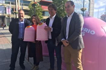Ecovidrio y el ayuntamiento instalan cuatro iglús para recaudar fondos contra el cáncer de mama